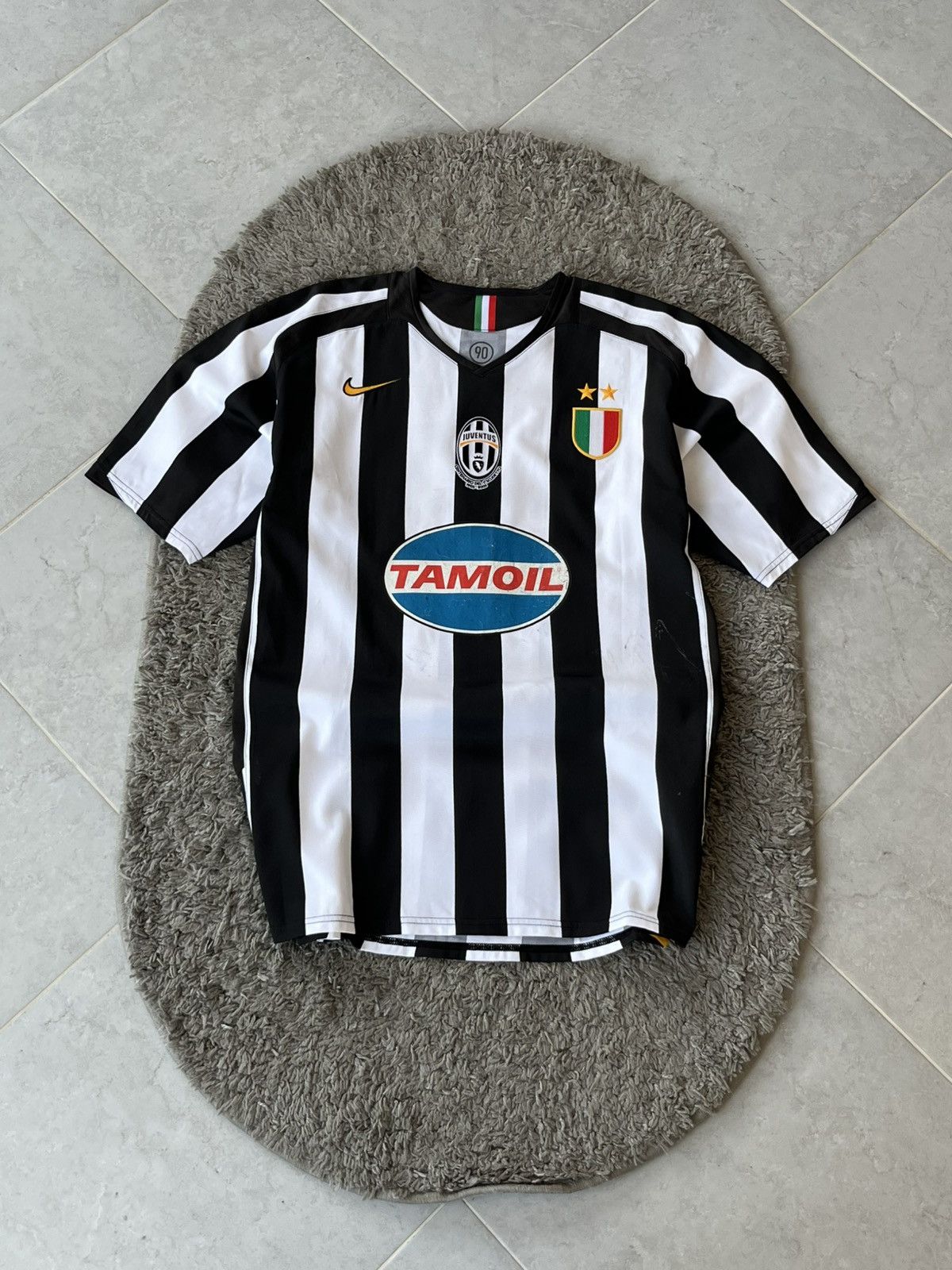 Nike Vintage Soccer Jersey Juventus 2005-2006 Veira❗️ Size US L / EU 52-54 / 3 - 1 Thumbnail