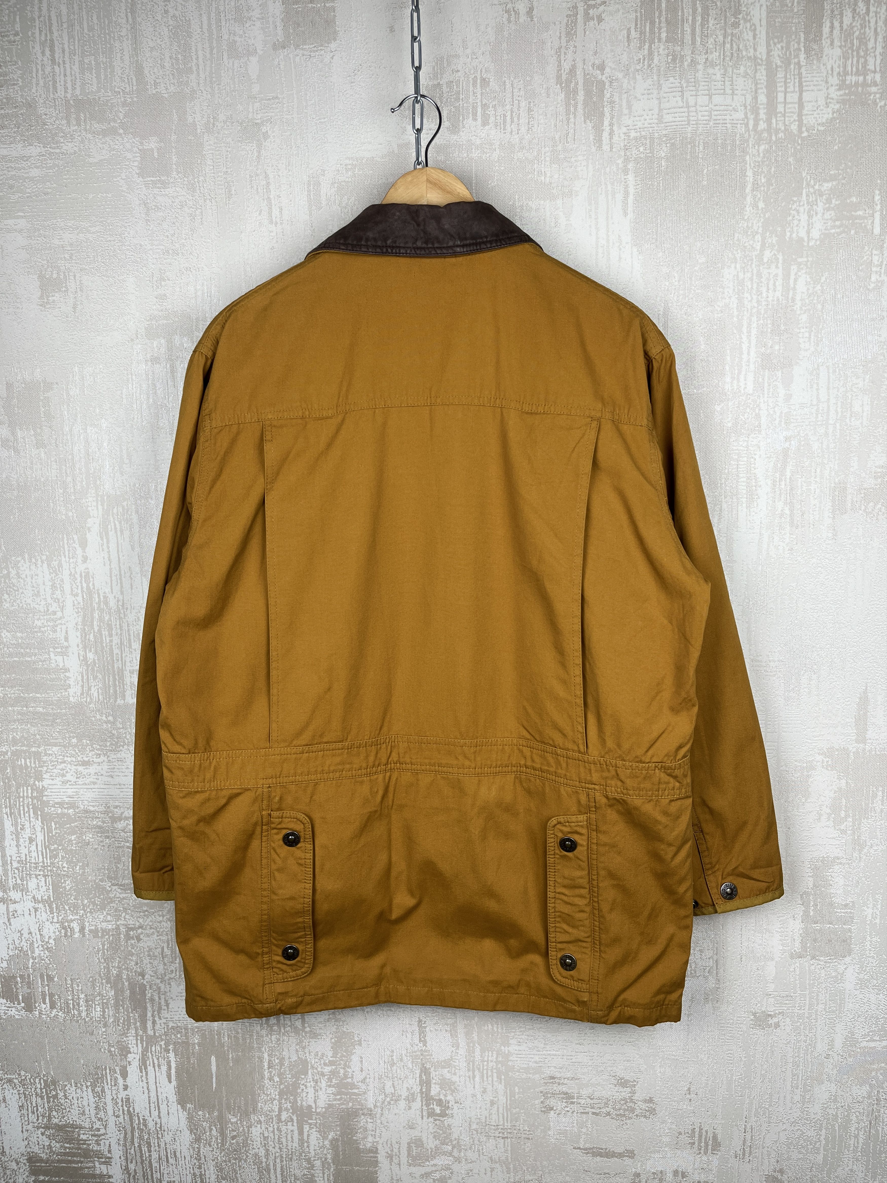 Timberland Timberland Jacket Leather Collar Barn Coat Chore Hunting Size S / US 4 / IT 40 - 20 Thumbnail