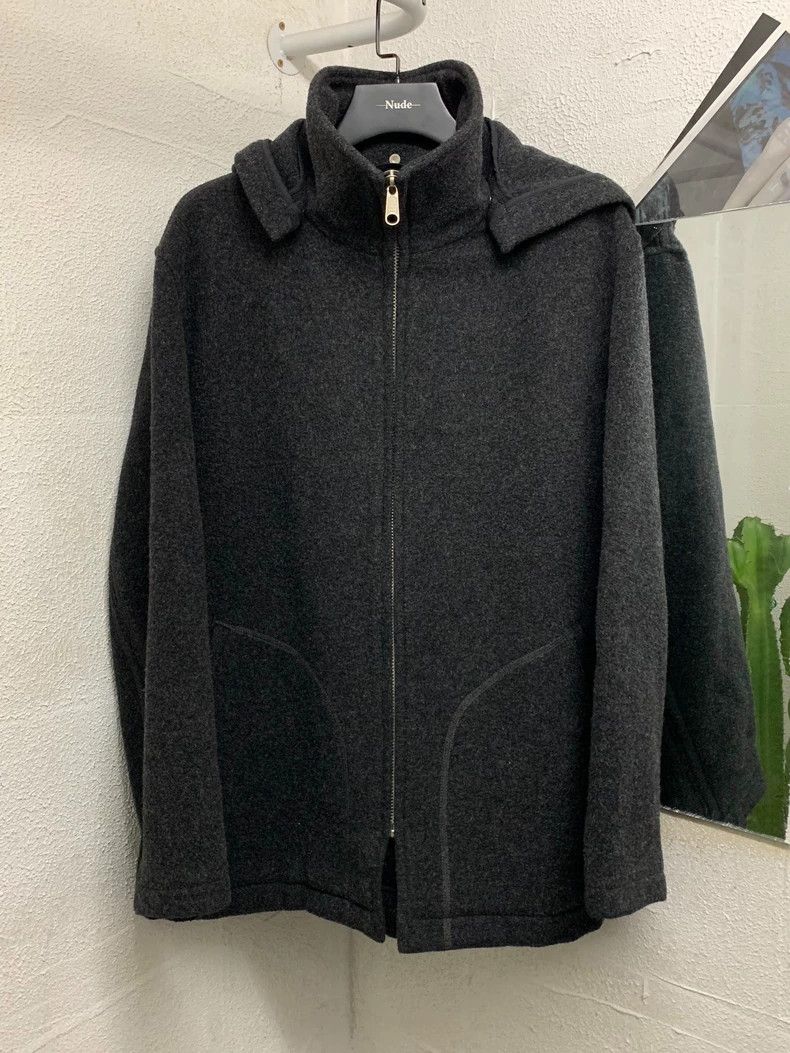 Yohji Yamamoto Yohji Yamamoto Blended wool jacket Size US M / EU 48-50 / 2 - 1 Thumbnail