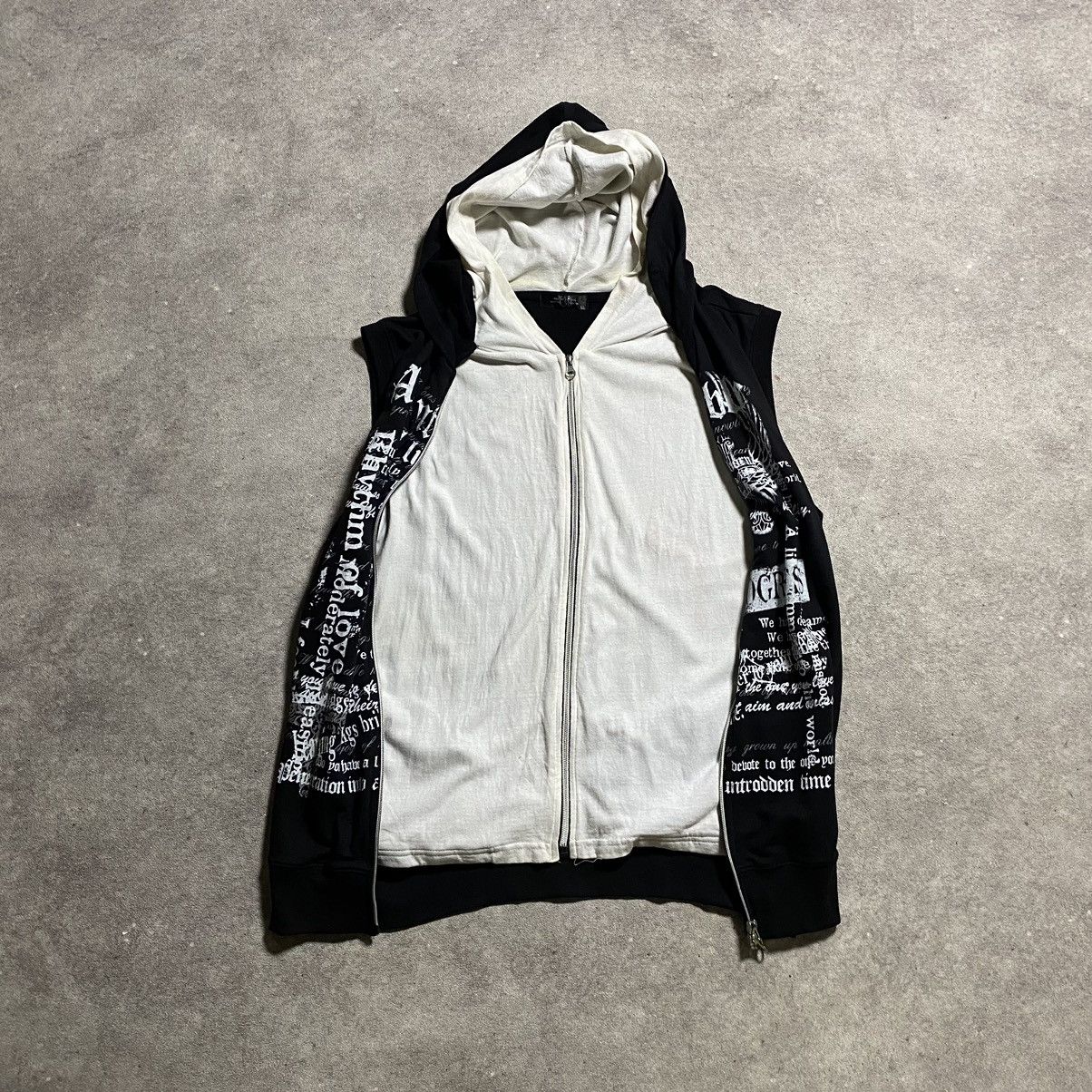 Le Grande Bleu (L.G.B.) Japanese Triune 3 Design Vest Hoodie - Gothic Style Size US M / EU 48-50 / 2 - 3 Thumbnail