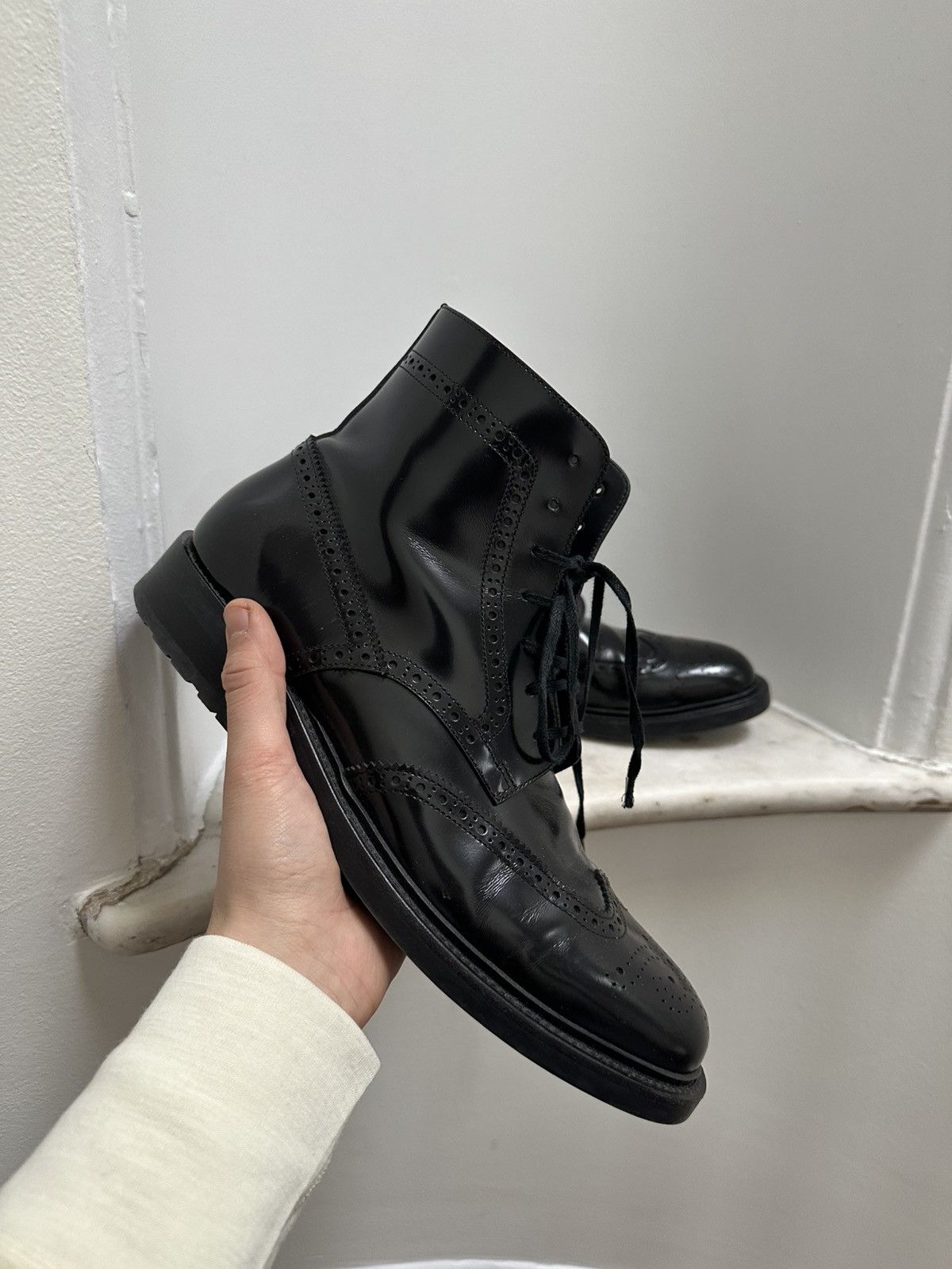 Saint Laurent Paris Brogue Army Boot Size US 11.5 / EU 44-45 - 1 Thumbnail