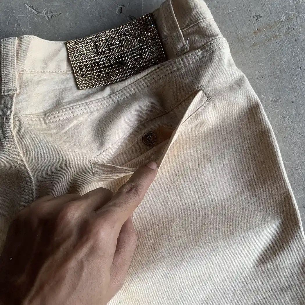 Les Copains × Vintage 💥CYBER WEEK💥 LES COPAIN Designer Flare Pants Made In Italy Size 29" - 14 Thumbnail