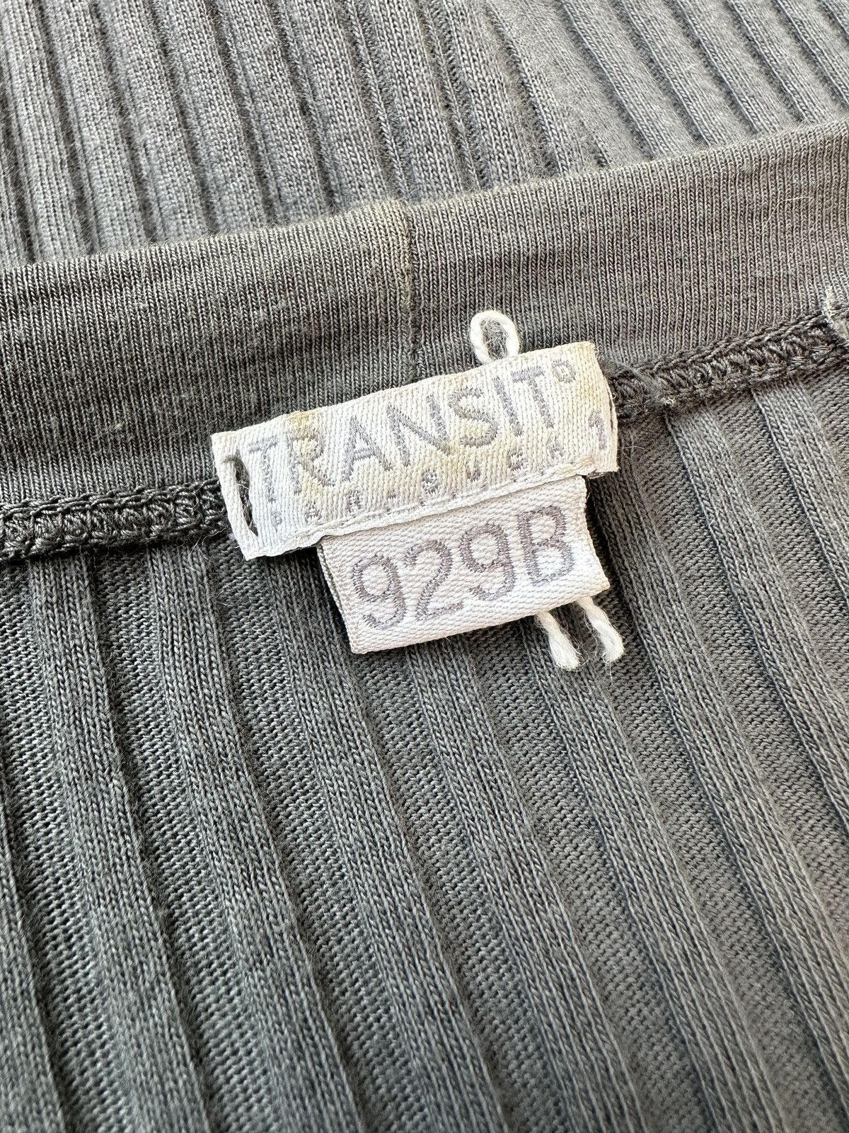 Transit TRANSIT PAR SUCH Lagenlook Button Cardigan Dress Gray size 1 Size S / US 4 / IT 40 - 7 Thumbnail