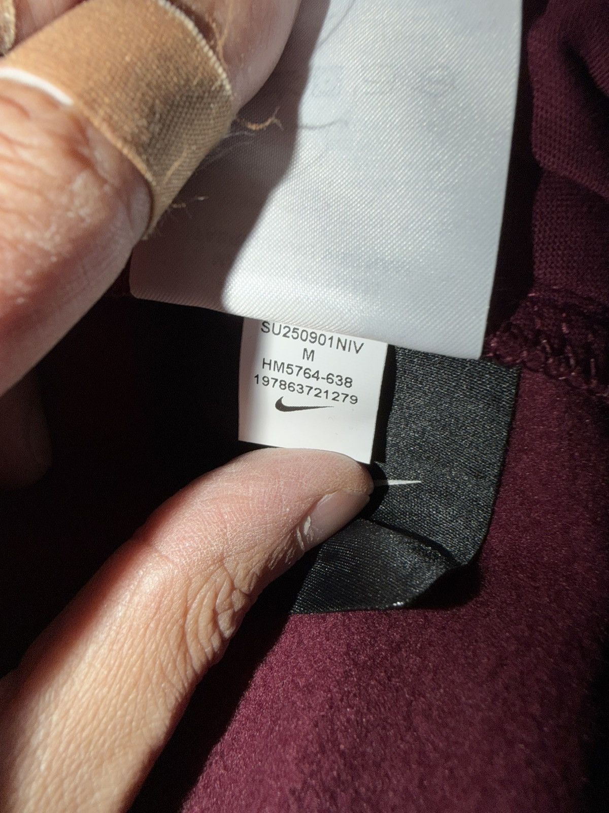 Drake × Nike Nike x Drake NOCTA Fleece CS Sweatpants Dark Beetroot Sz L Size US 33 - 16 Thumbnail