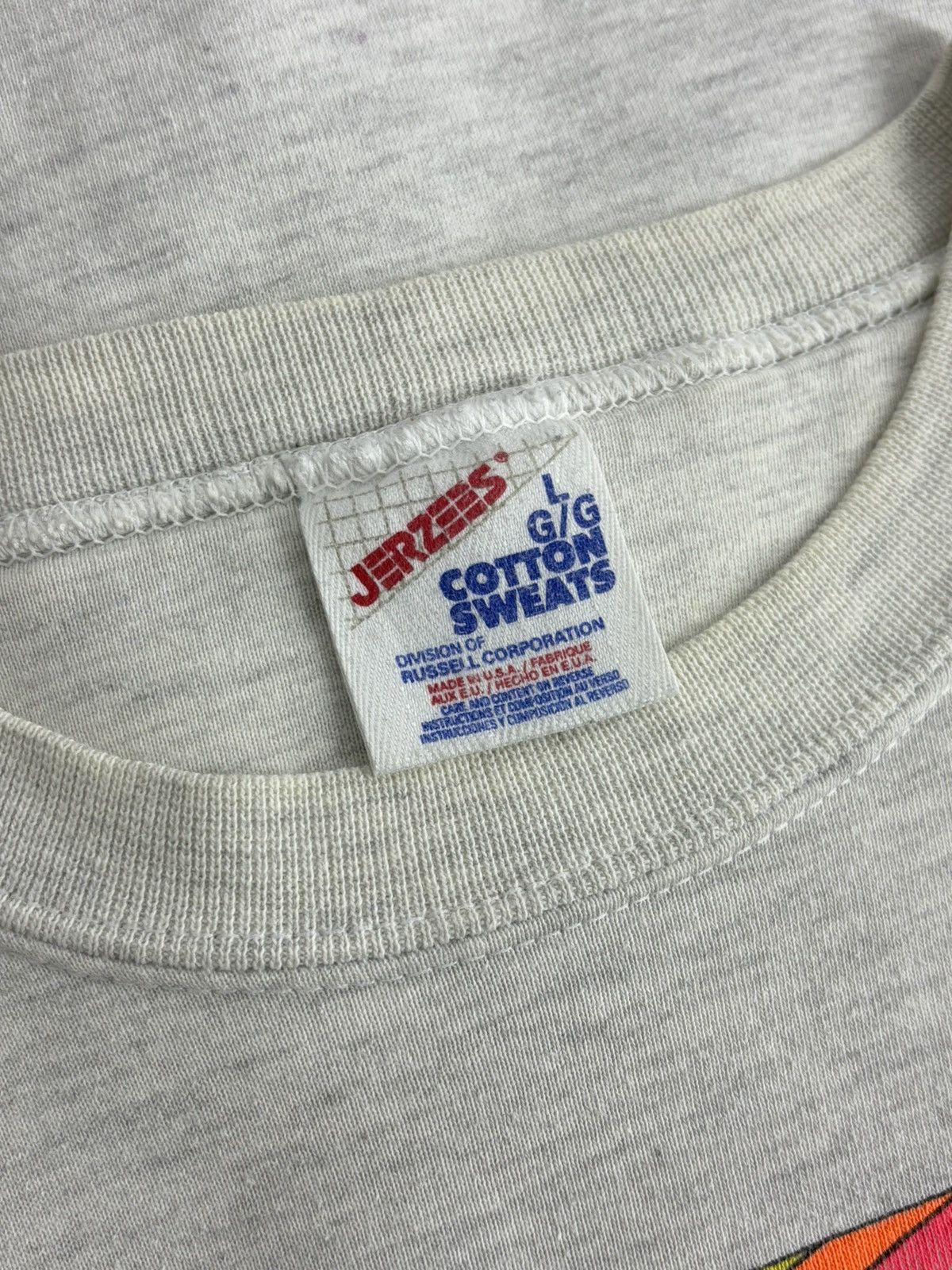 NASCAR Vintage 90s Nascar USA Boxy Crewneck Sweatshirt Size US L / EU 52-54 / 3 - 14 Thumbnail