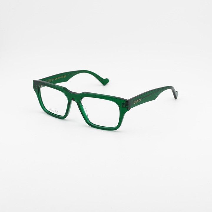 Gucci Gucci GG0963O 004 Eyeglasses Transparent Green 53mm  display picture 1