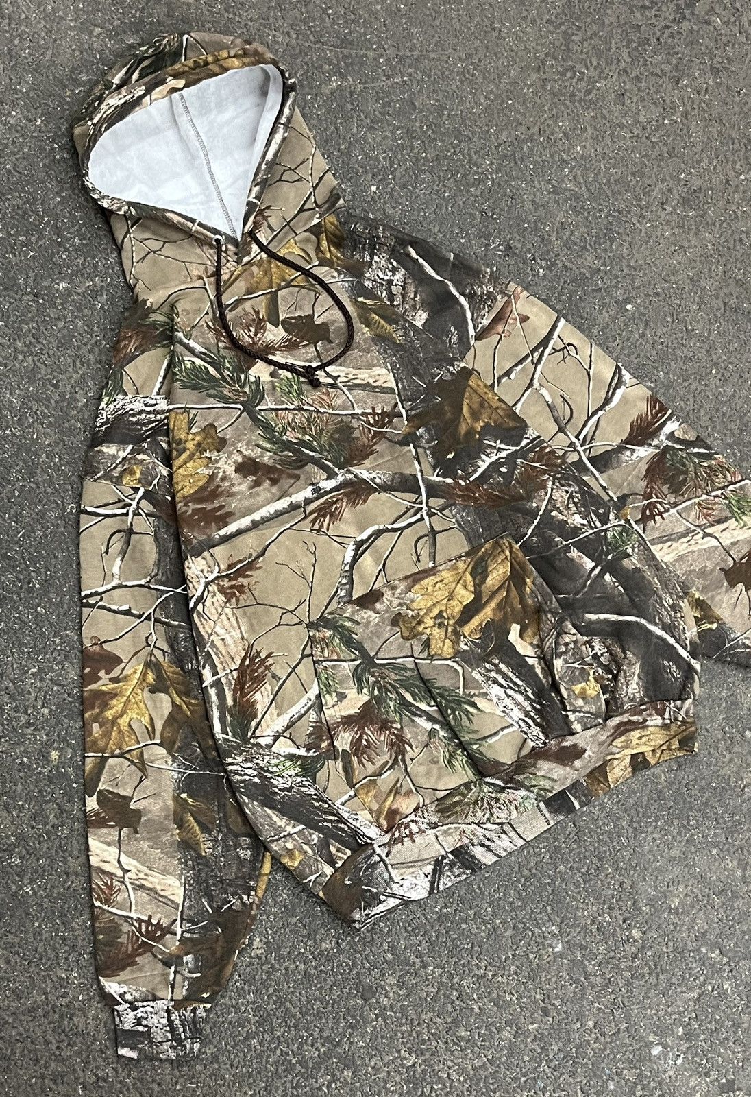 Russell Athletic × Vintage Real tree camo boxy fit russell athletic hoodie hype skater Size US XL / EU 56 / 4 - 1 Thumbnail