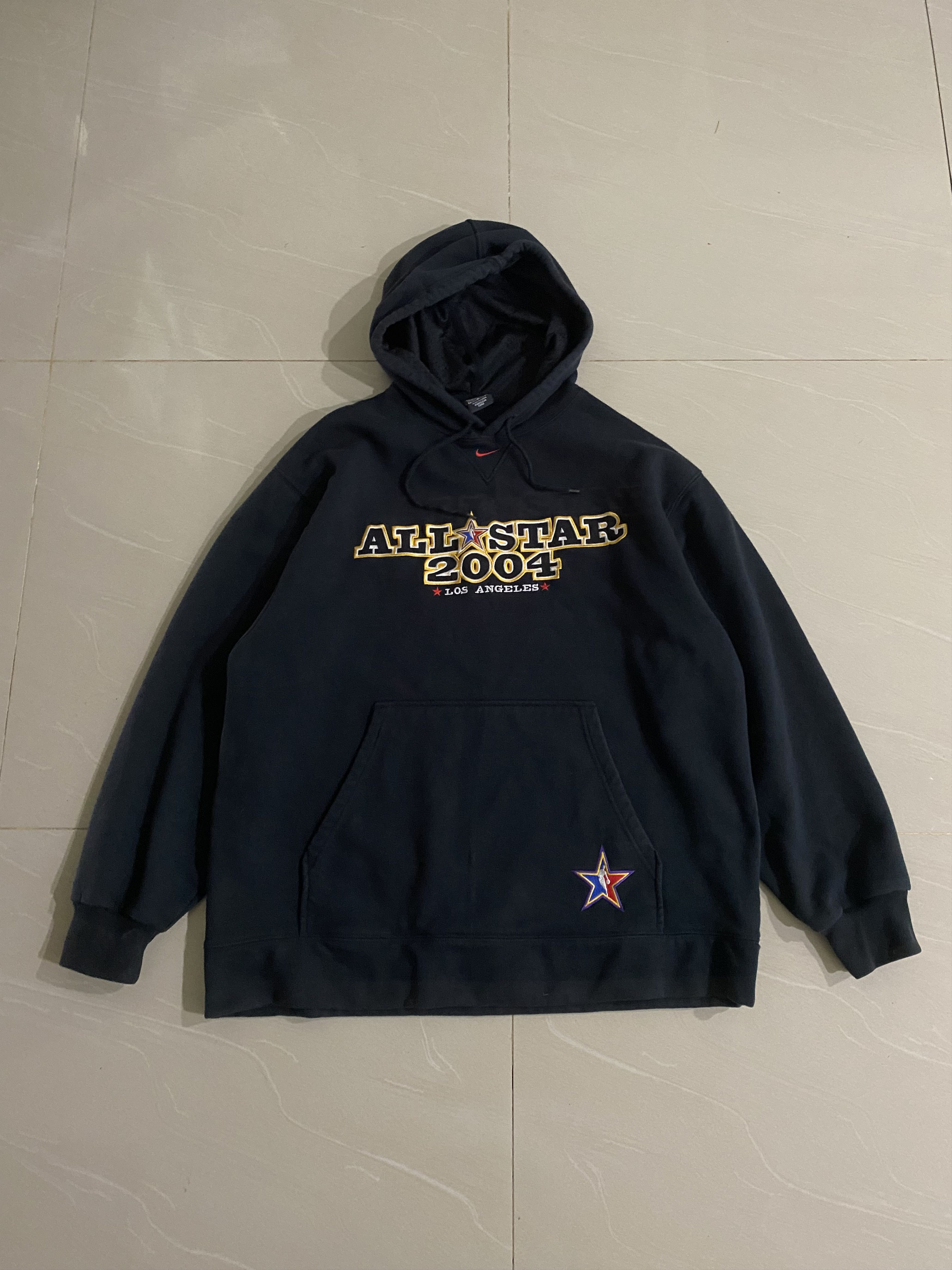 MLB × NFL × Nike Vintage Nike All Star 2004 Los Angeles Hoodie L/XL Size Size US L / EU 52-54 / 3 - 1 Thumbnail