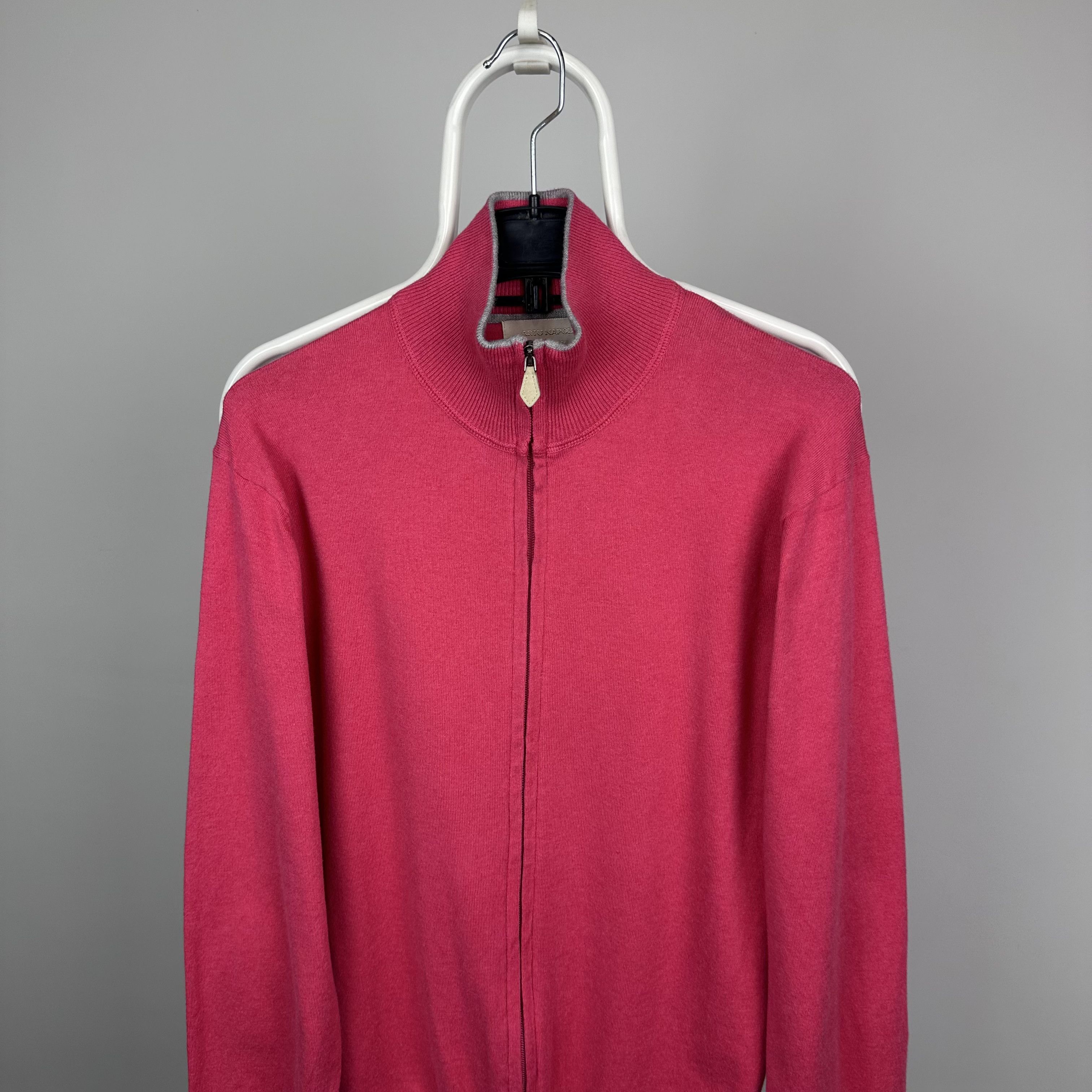 Other Atru Napoli cashmere full zip sweater pink M Size US M / EU 48-50 / 2 - 3 Thumbnail