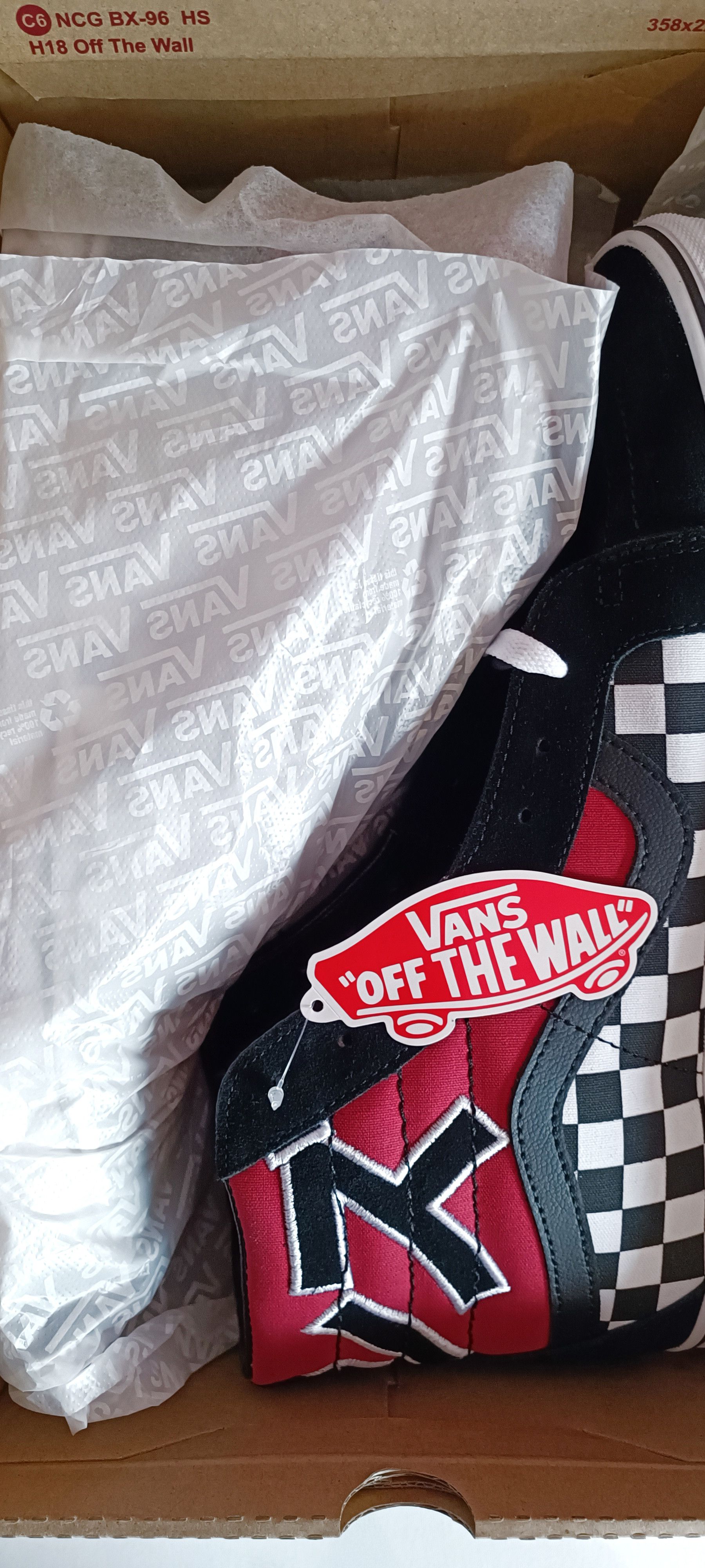 Vans Vans Sk8-Hi Reissue 2018 (Japanese Type) Racing Red Size US 12 / EU 45 - 14 Thumbnail