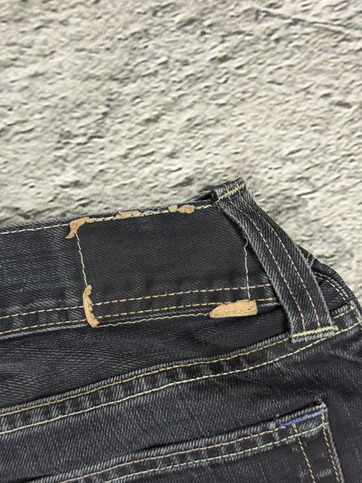 Evisu × Puma Evisu x Puma vintage black jeans black seagulls straight Size 26" / US 2 / IT 38 - 5 Thumbnail