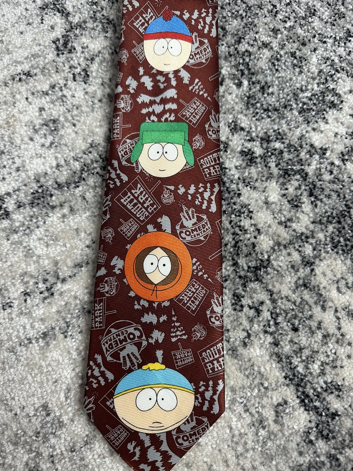 Cartoon Network × Vintage Vintage 2000 Tie South Park Comedy Central Movie Size ONE SIZE - 3 Thumbnail