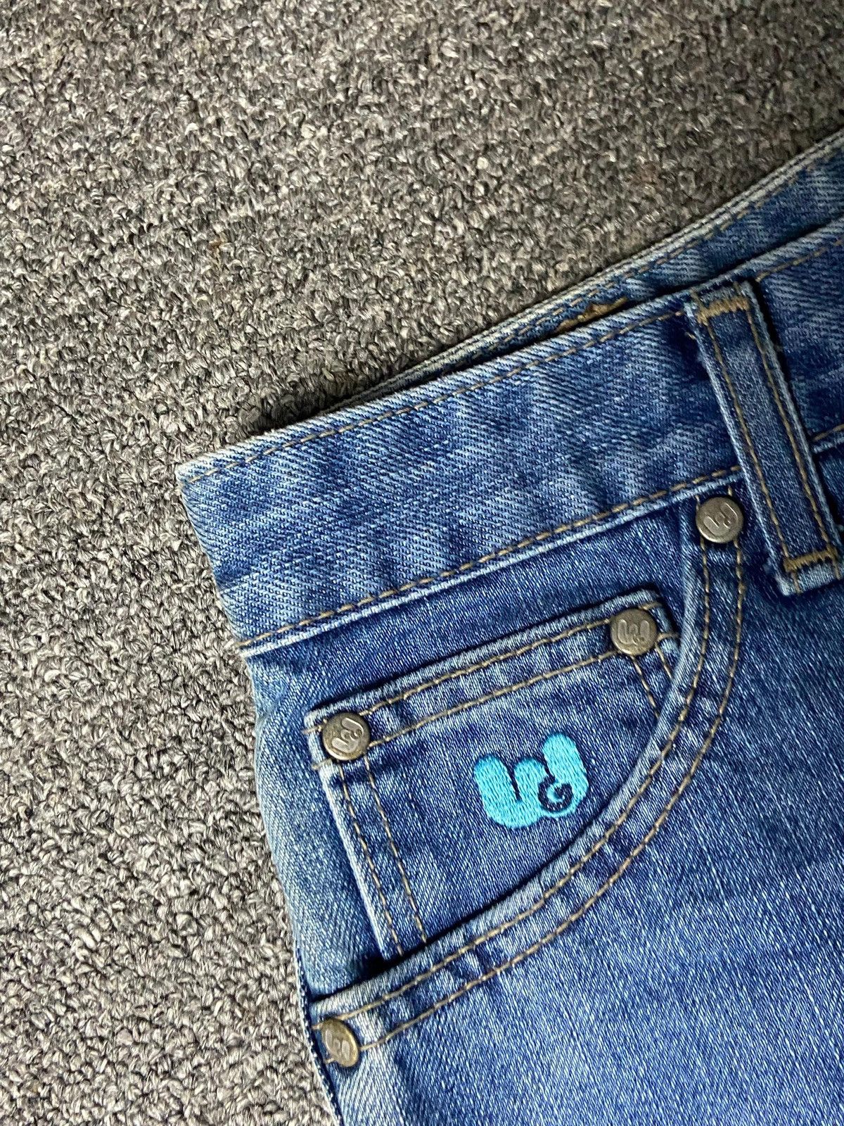 Wrangler Wrangler W-Girl Flare Cut Denim Jeans (164) Size 26" / US 2 / IT 38 - 9 Thumbnail