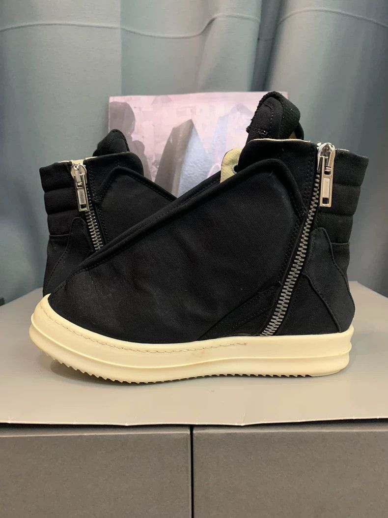 Rick Owens Rick Owens Satin nylon-faced zip-up ankle boots Size US 5.5 / IT 35.5 - 6 Thumbnail
