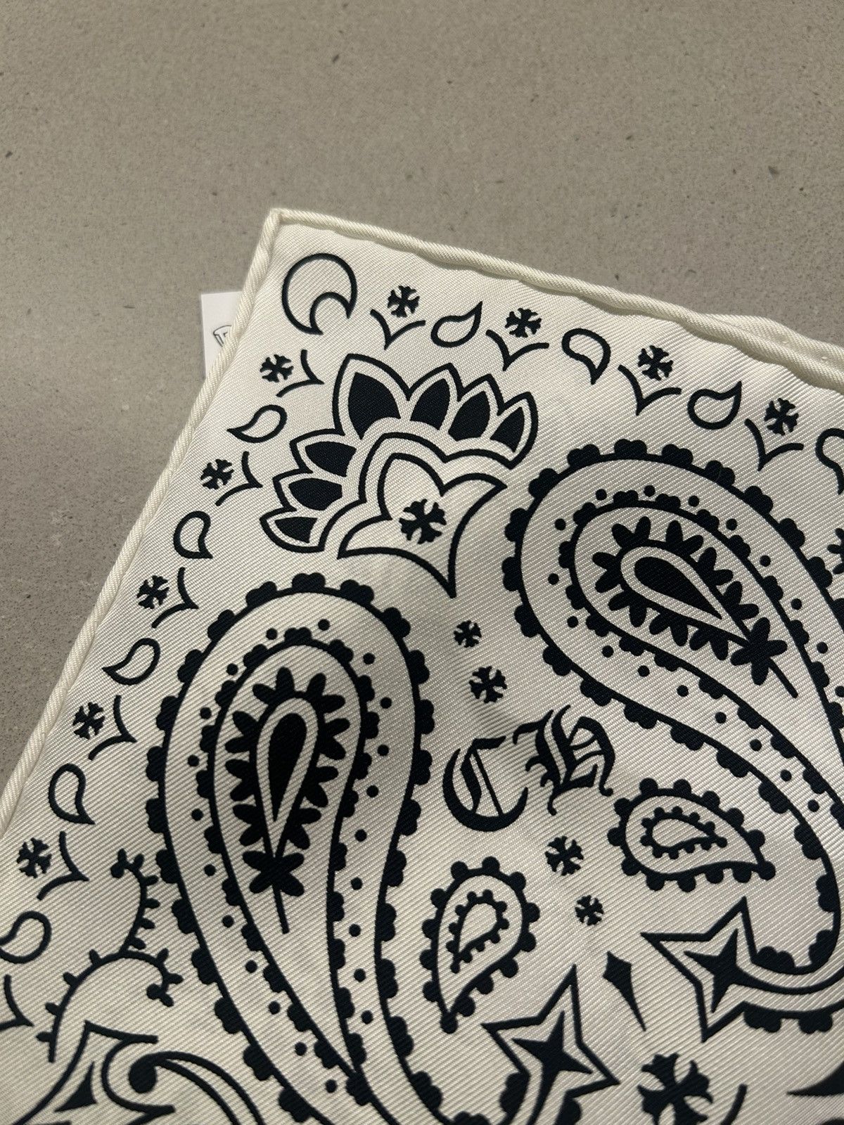 Chrome Hearts NEW 2026 Chrome hearts silk bandanna Size ONE SIZE - 3 Thumbnail