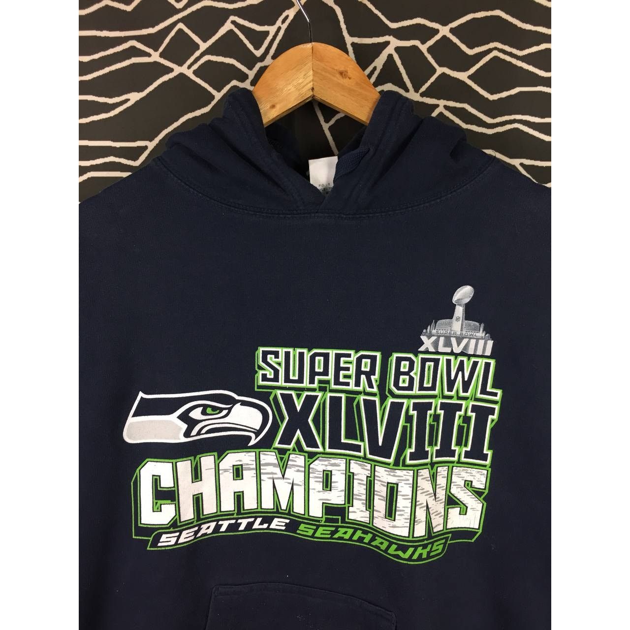 NFL × Sports Specialties Seattle Seahawks NFL Super Bowl XLVIII Champions Hoodie Size US M / EU 48-50 / 2 - 4 Thumbnail