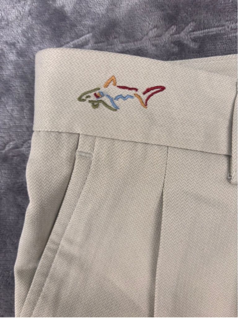 Greg Norman Men's Greg Norman Shorts Size 36 Beige Golf Size US 34 / EU 50 - 8 Thumbnail