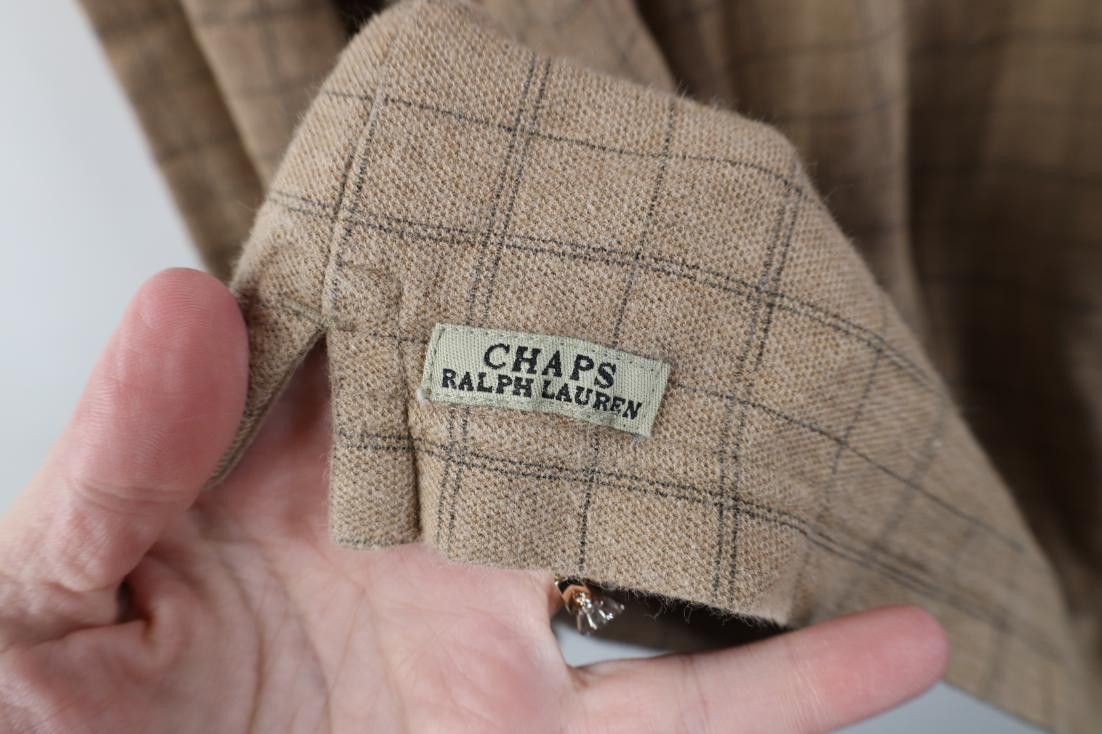 Polo Ralph Lauren Vintage 90s Chaps Ralph Lauren Long Sleeve Rugby Polo Size US XL / EU 56 / 4 - 4 Thumbnail