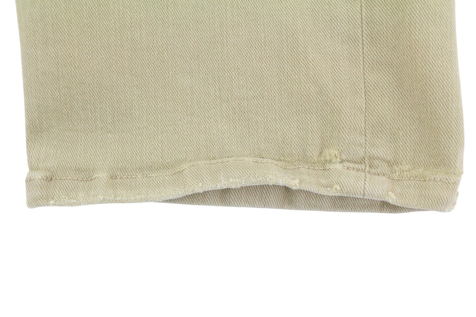 R13 BOY STRAIGHT 30 Khaki Stretch Faded Ankle Casual 86284 Size 30" / US 8 / IT 44 - 13 Thumbnail