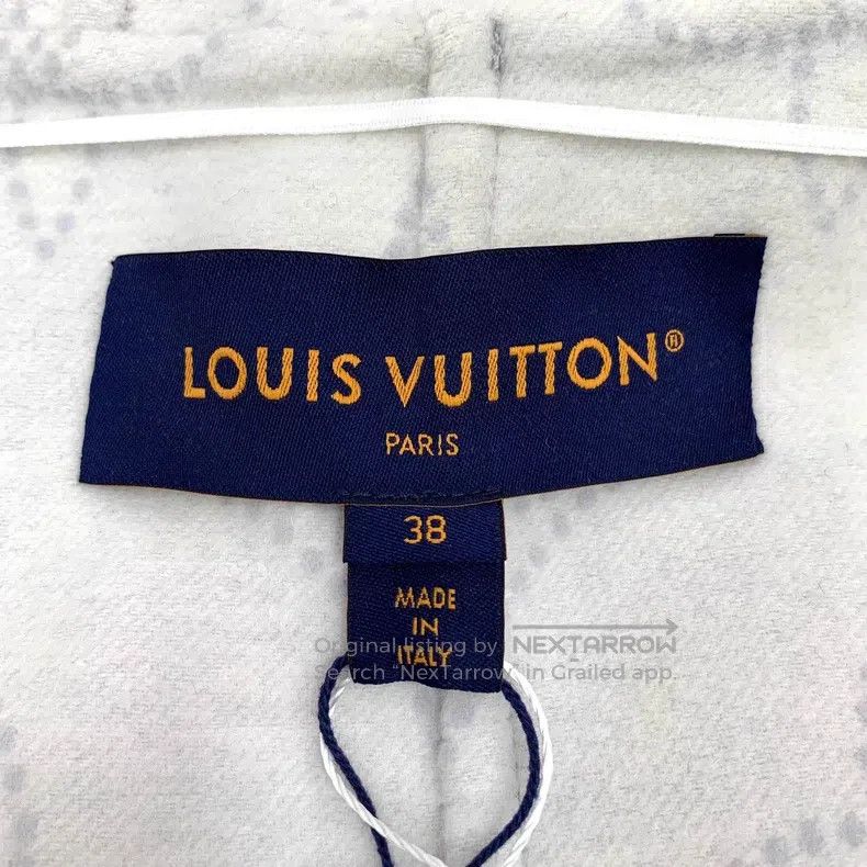 Louis Vuitton Louis Vuitton 25 wool bathrobe coats with presbyopic print Size XS / US 0-2 / IT 36-38 - 6 Thumbnail