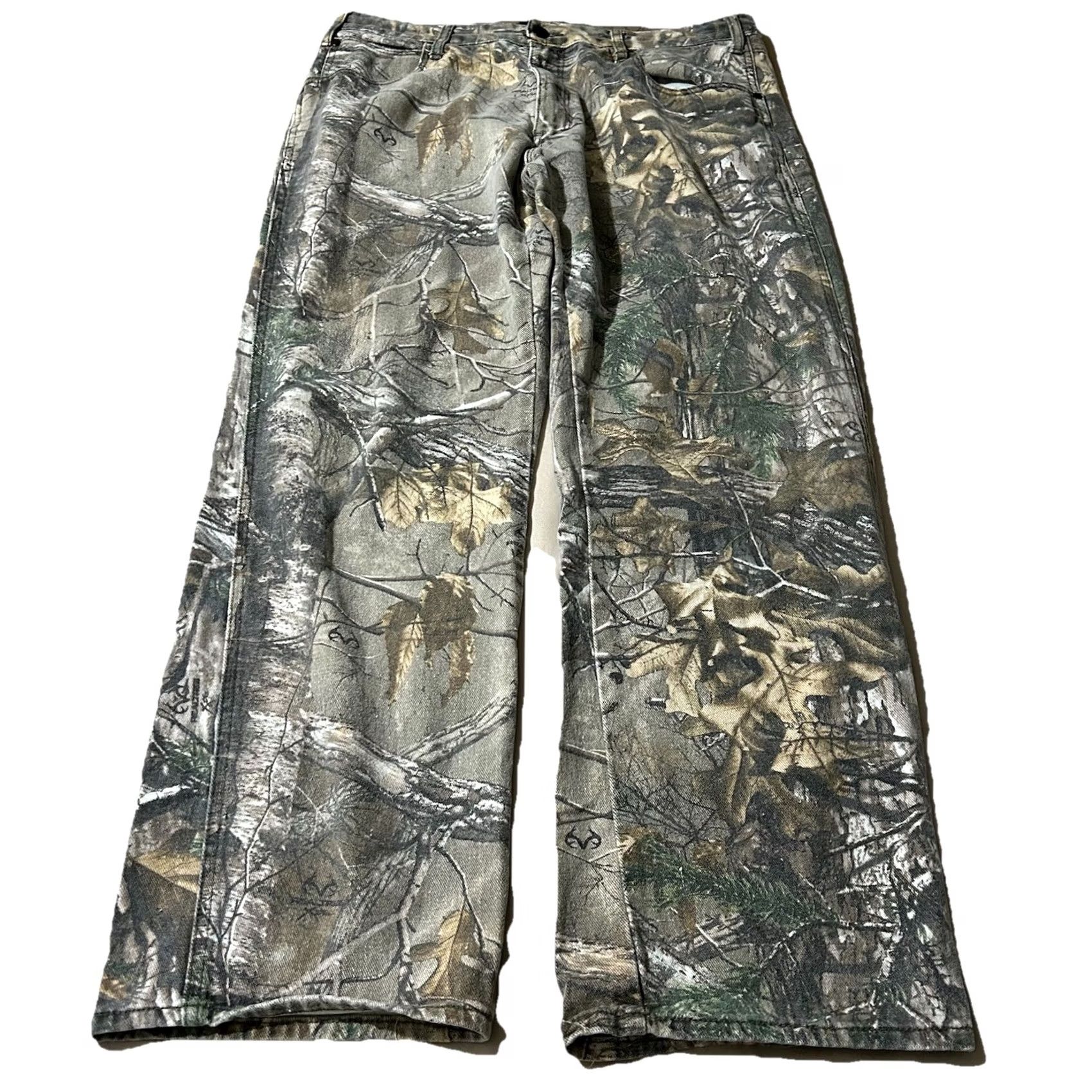 Realtree VINTAGE Realtree Camo Baggy Pants Size 36X32 Mens Carpenter Brown 36 32 Y2K Size US 36 / EU 52 - 2 Thumbnail