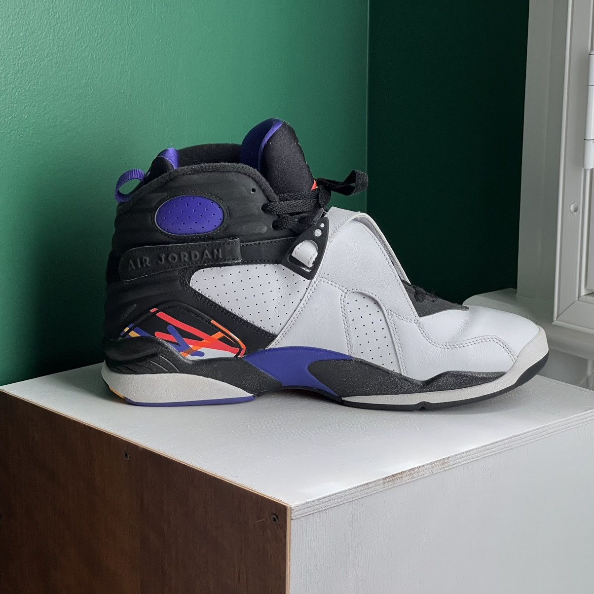 Nike Jordan 8 Retro Three Peat Size US 10 / EU 43 - 6 Thumbnail