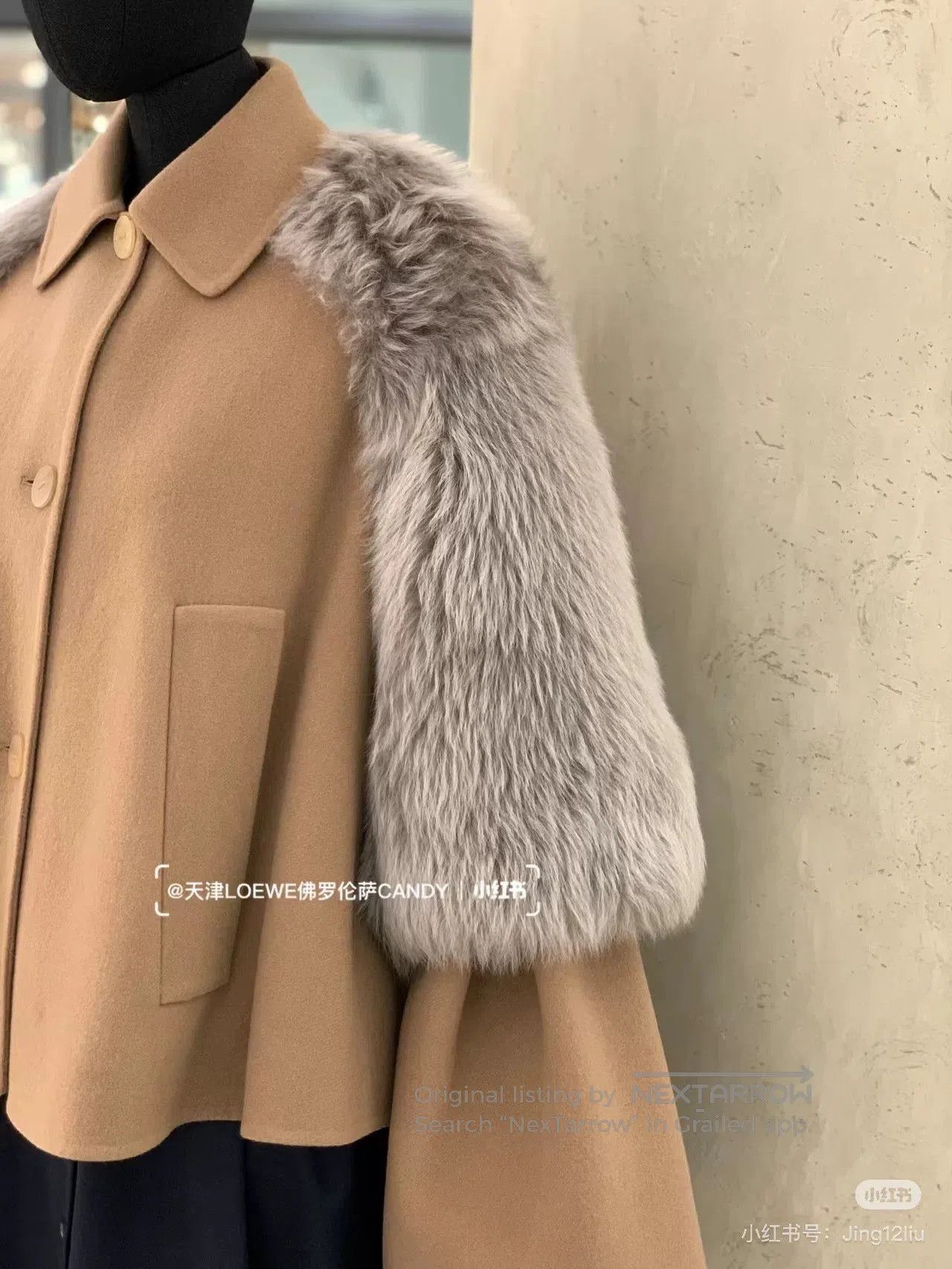 Loewe LOEWE Wool Cashmere Coat Size 38. Size US S / EU 44-46 / 1 - 3 Thumbnail