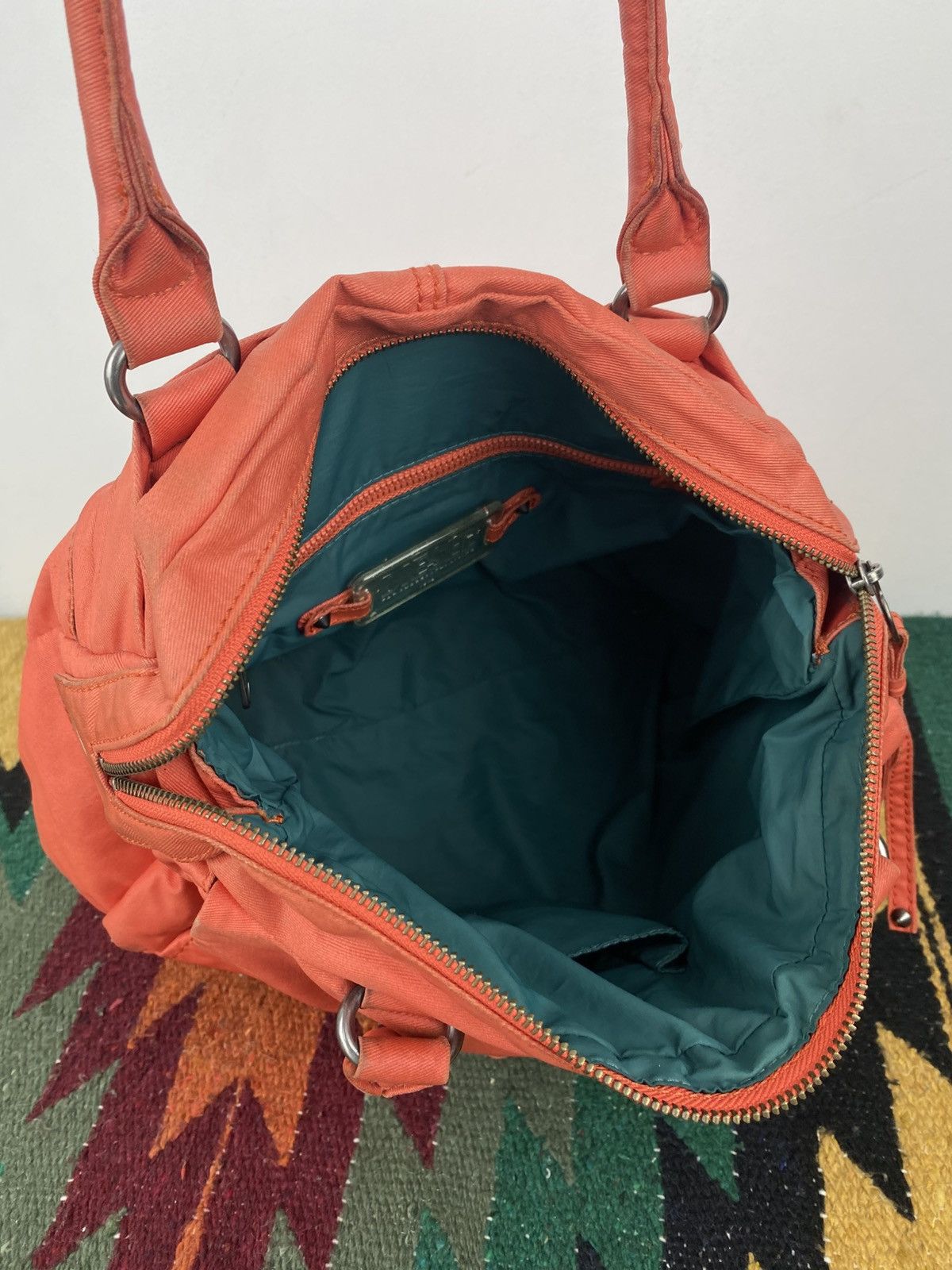 Diesel Y2K 2000's Diesel Metal Ring Handle Bag Size ONE SIZE - 18 Thumbnail