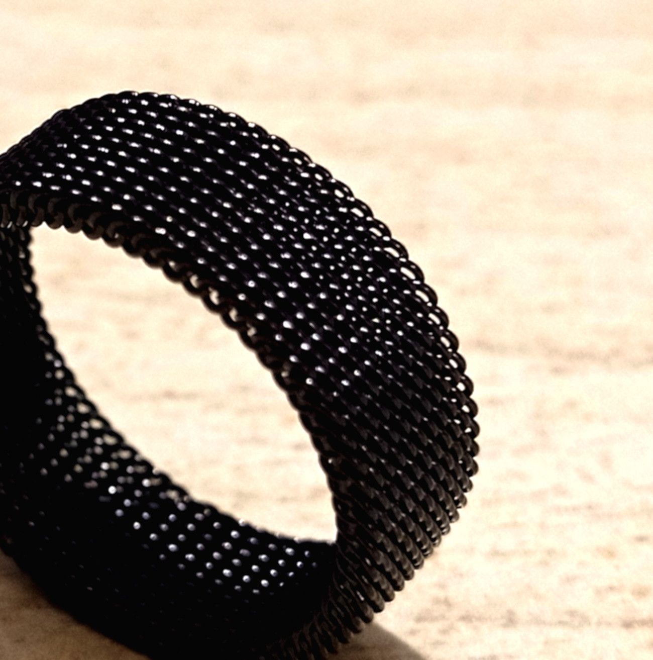 Designer × Japanese Brand × Vintage Punk Goth Myth Chain Net Black Ring Unique Rave Size ONE SIZE - 3 Thumbnail
