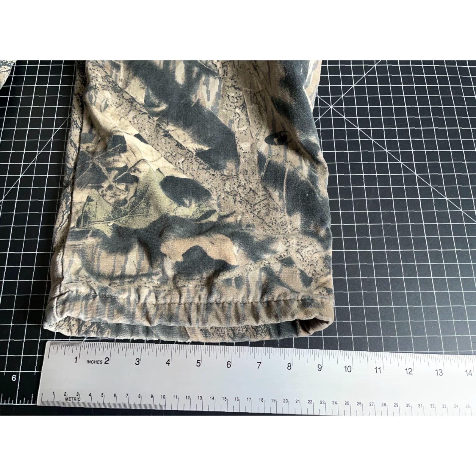 Vintage VINTAGE ScentBlock Cargo Pants Men 36 x 30 Camouflage USA Made Adjustable Green Mossy Oak Breakup 90s Army Outdoor Pants Mens Size US 36 / EU 52 - 7 Thumbnail