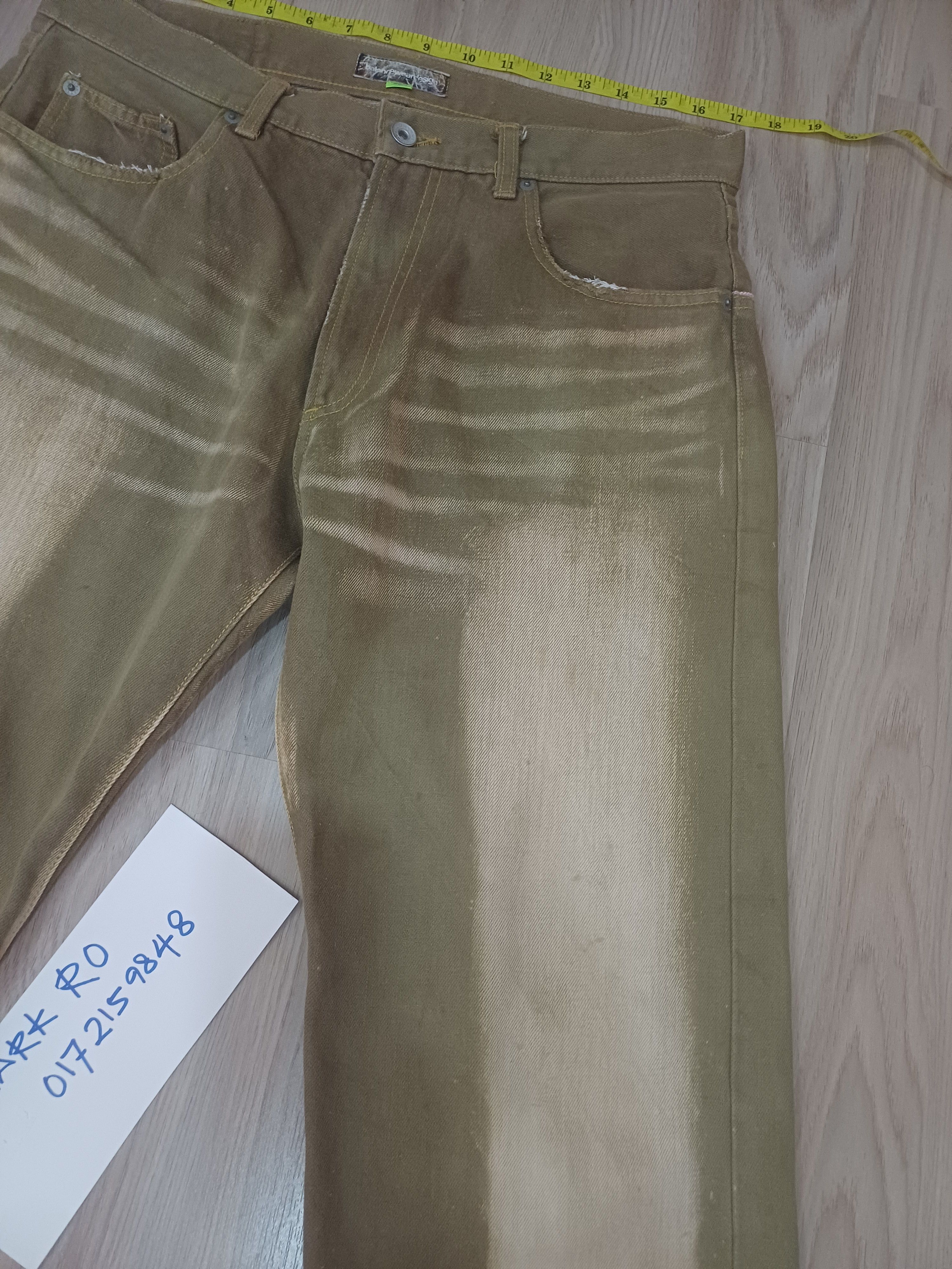 Japanese Brand Awesome bagy selvedge jeans pant Size US 32 / EU 48 - 3 Thumbnail