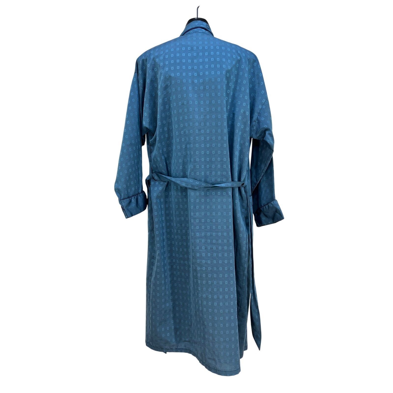 Saks Fifth Avenue × Vintage Vintage Sak Fifth Ave Robe Dressing Gown Blue Size ONE SIZE - 8 Thumbnail