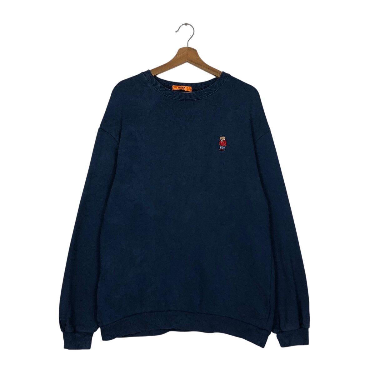 Japanese Brand 📌Vintage Sweatshirt Ader Bear Small Pony Issey Miyake Size US M / EU 48-50 / 2 - 2 Thumbnail