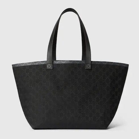 Gucci o1la5ras0526 Size: OS / Totissima Large Tote Bag in Black Size ONE SIZE - 8 Thumbnail