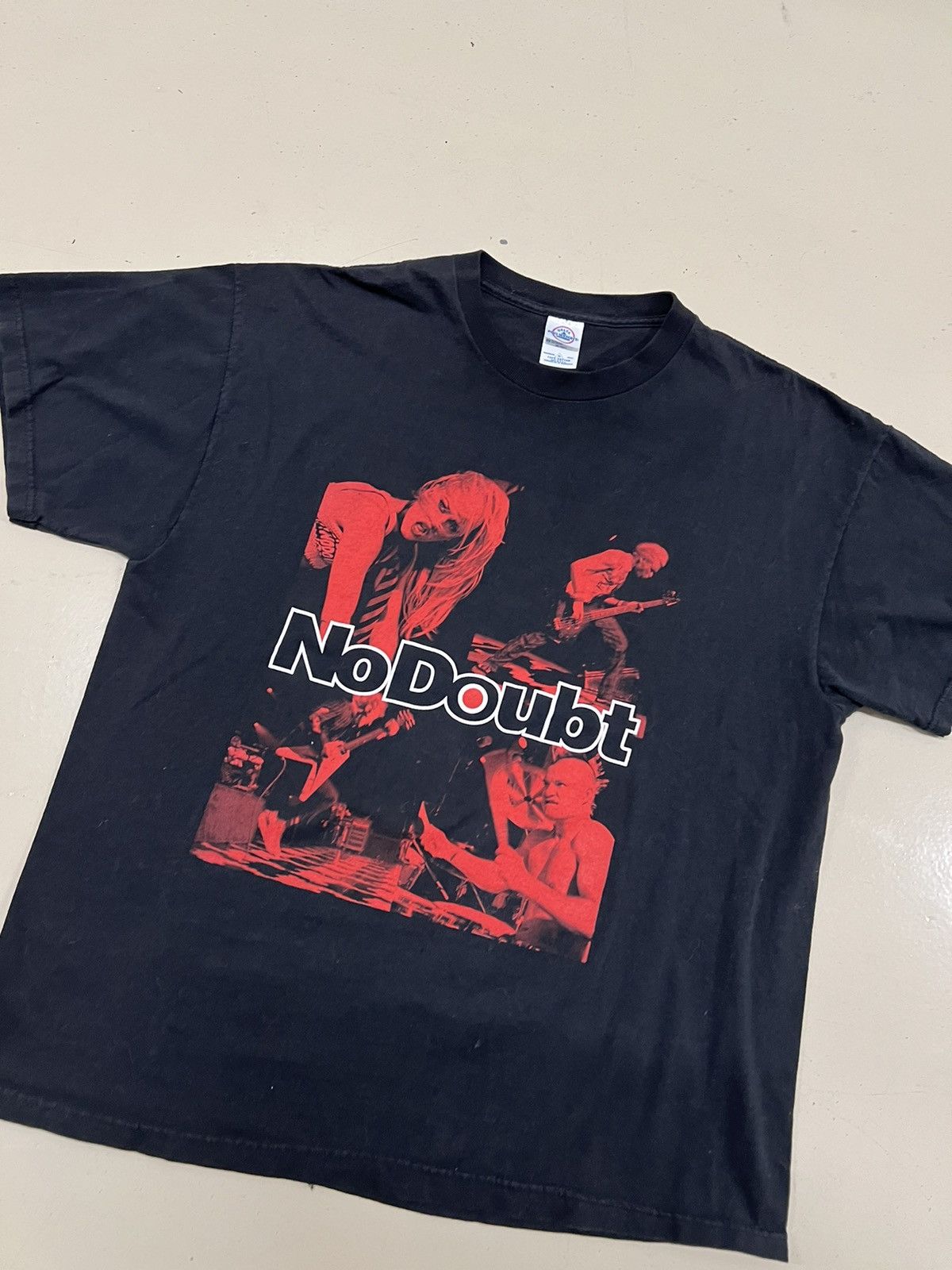 image of Vintage No Doubt T Shirt in Black, Men's (Size XL)