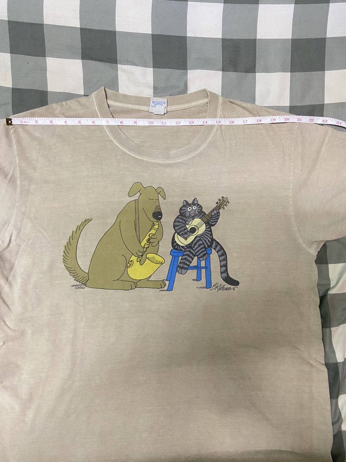Vintage Crazy Shirt Fat Cat Vintage Playing Guitar Size US L / EU 52-54 / 3 - 9 Thumbnail