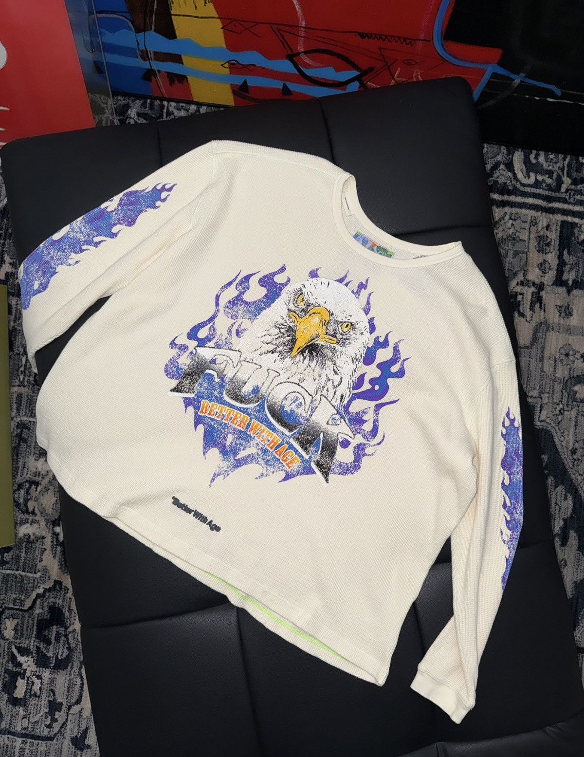 Better With Age Thermal graphic logo shirt Size US M / EU 48-50 / 2 - 1 Thumbnail