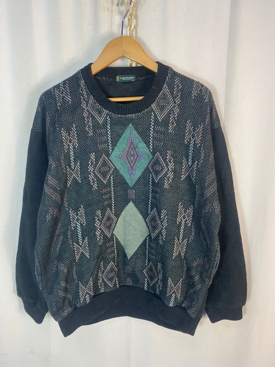 Japanese Brand Best price 🔥Lacavera knit sweatshirt Size US M / EU 48-50 / 2 - 1 Thumbnail