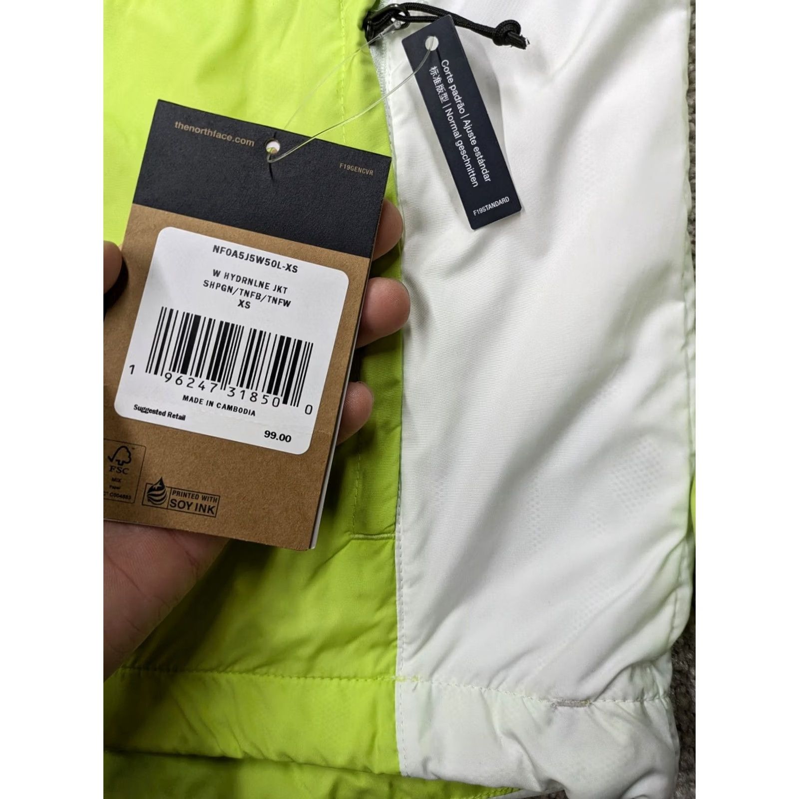 The North Face NWT Item Specifications: Country of Origin: Cambodia Size XS / US 0-2 / IT 36-38 - 4 Thumbnail