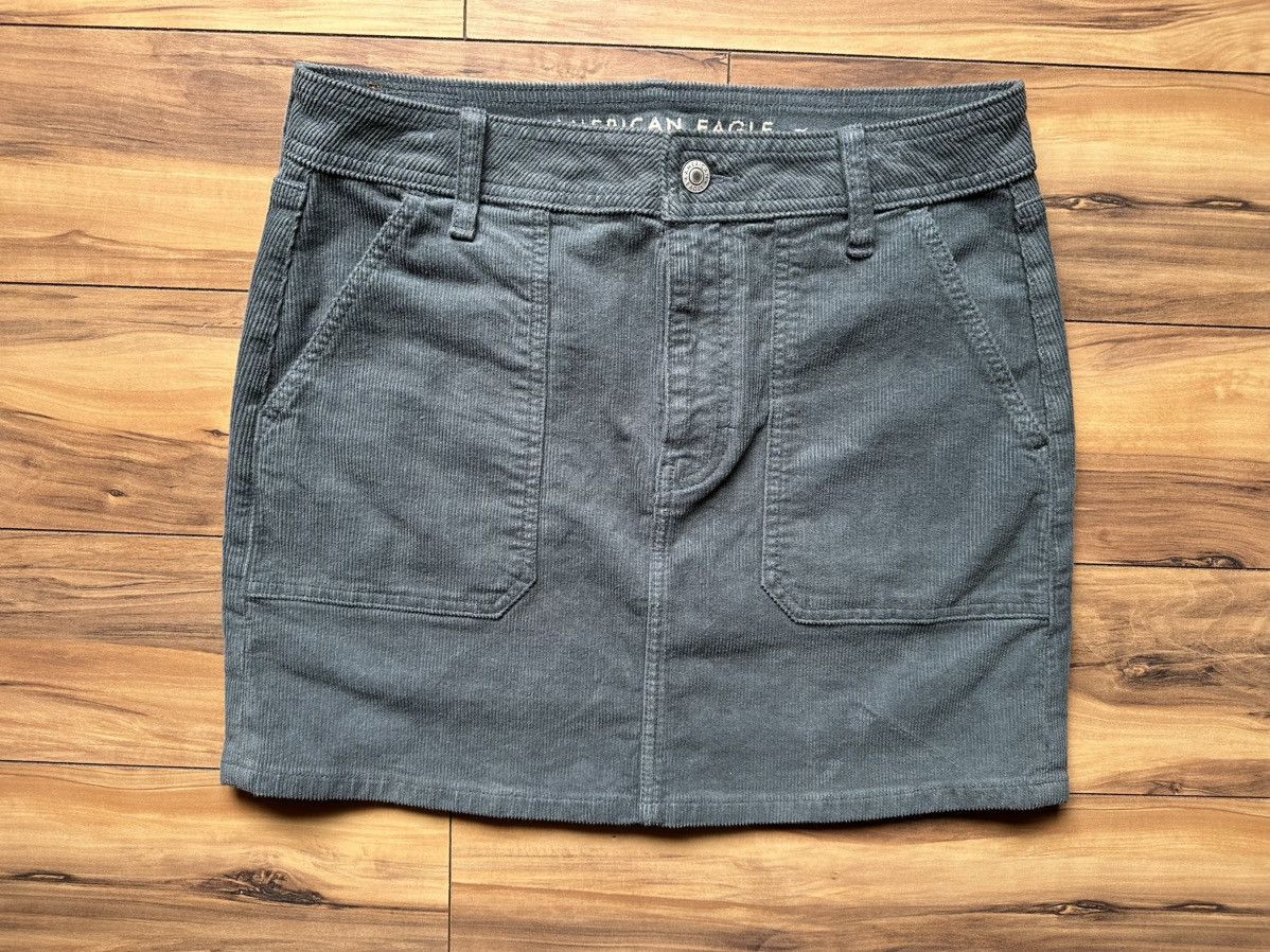 American Eagle Outfitters American Eagle Outfitters Women's teal green Skirt Size 28" / US 6 / IT 42 - 4 Thumbnail