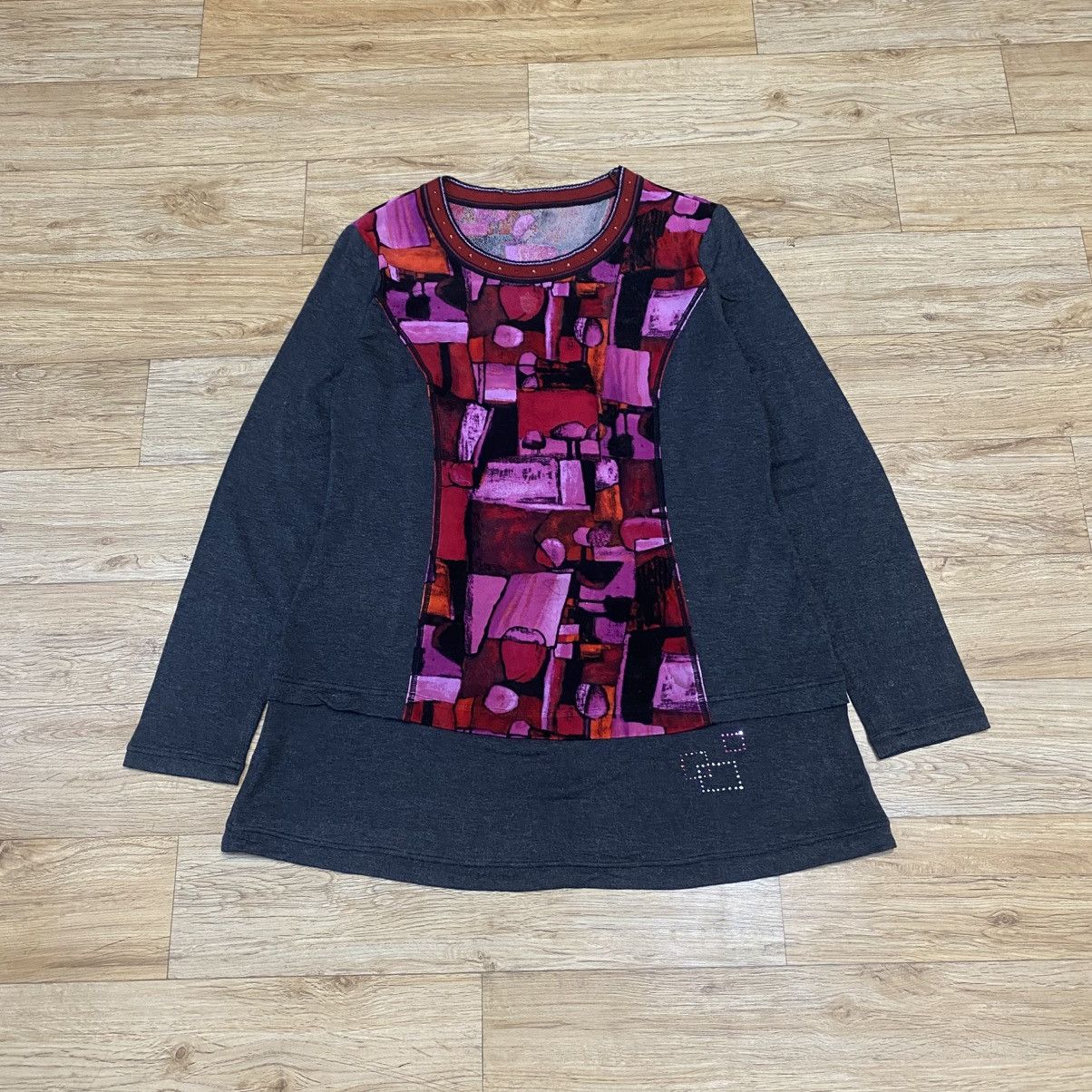 Jean Paul Gaultier Chamois - JPG Style Mesh Long Sleeve Shirt Size M / US 6-8 / IT 42-44 - 1 Thumbnail