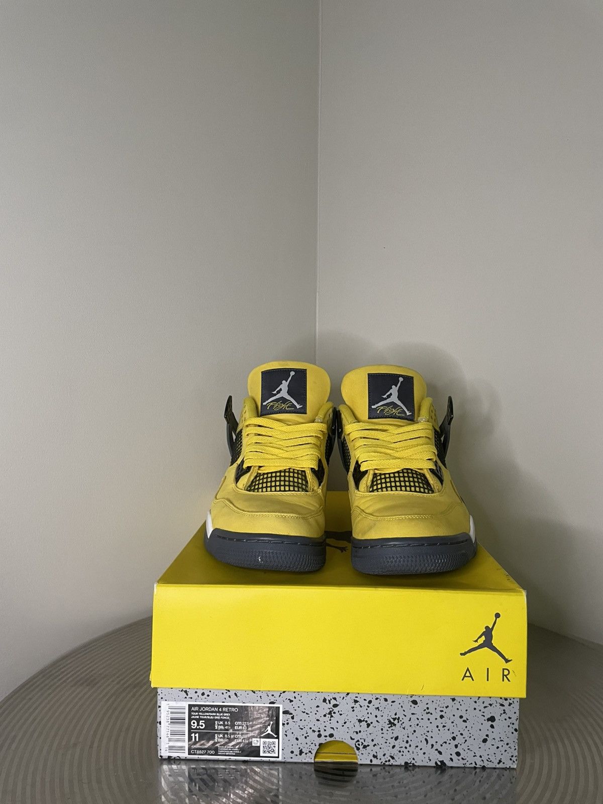 Jordan Brand Jordan 4 Lightning Size US 9.5 / EU 42-43 - 7 Thumbnail