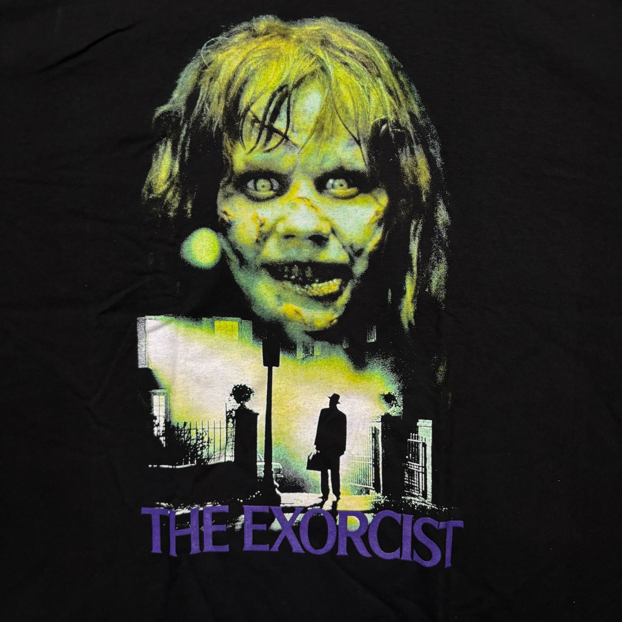 Universal Studios The Exorcist Possessed Regan Horror Movie Poster Tee XL Size US XL / EU 56 / 4 - 2 Thumbnail