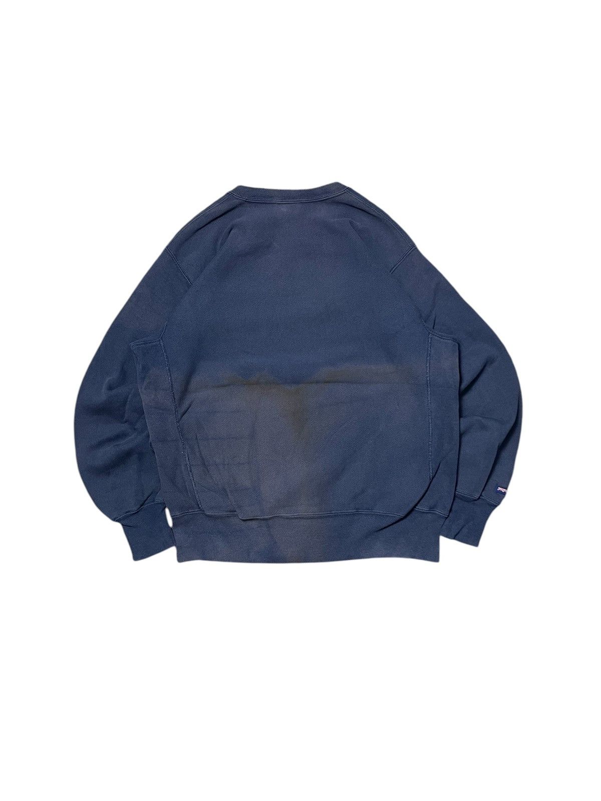 Jansport 90s JANSPORT NOTRE DAME UNIVERSITY FADED CREWNECK Size US L / EU 52-54 / 3 - 2 Thumbnail
