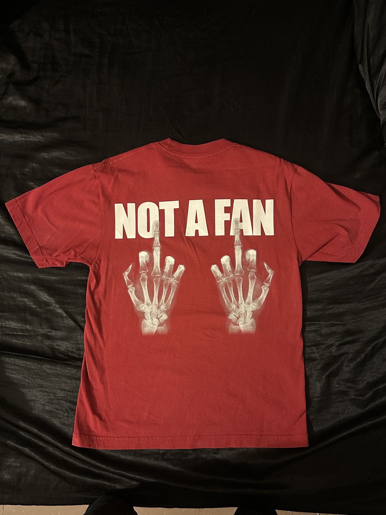 Menace Menace NOT A FAN tee Size US S / EU 44-46 / 1 - 3 Thumbnail