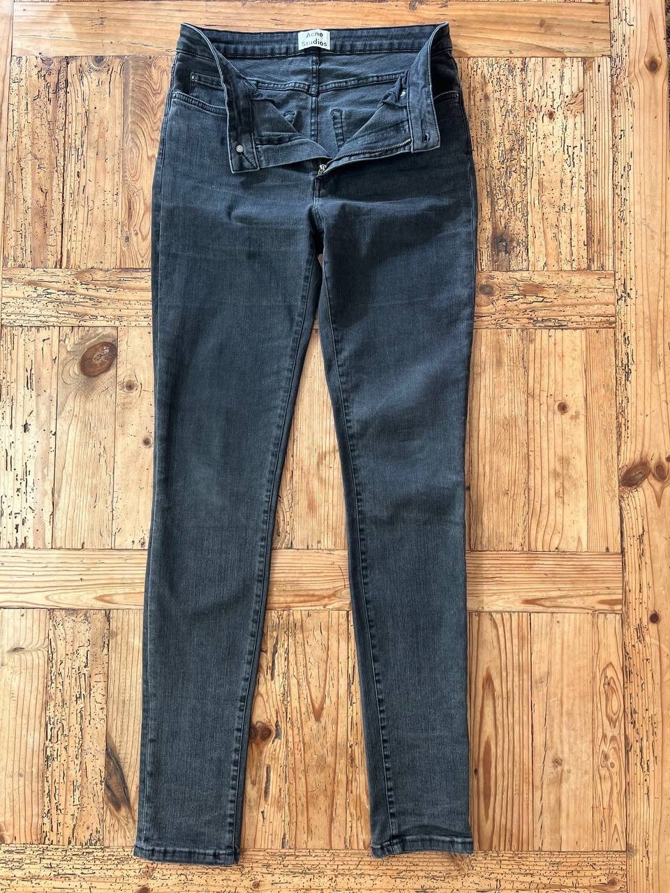 Acne Studios Acne Studios Pin Used Black denim 32/34 Size US 32 / EU 48 - 2 Thumbnail