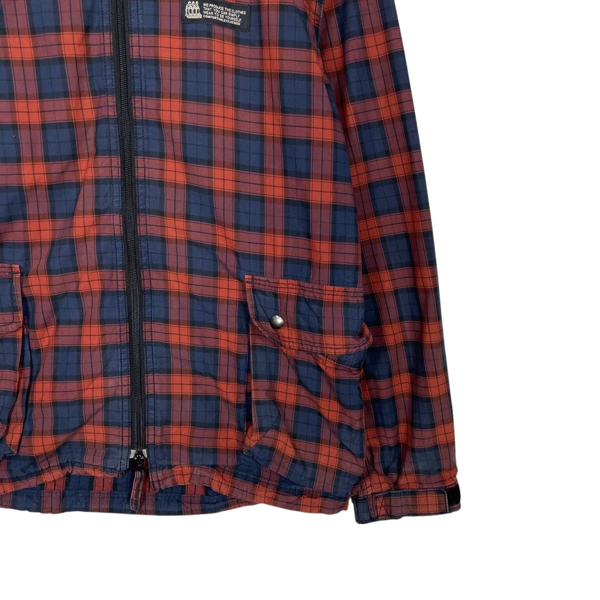 Japanese Brand Japanese Brand Sunny Clouds Hooded Tartan Jacket Size US M / EU 48-50 / 2 - 4 Thumbnail