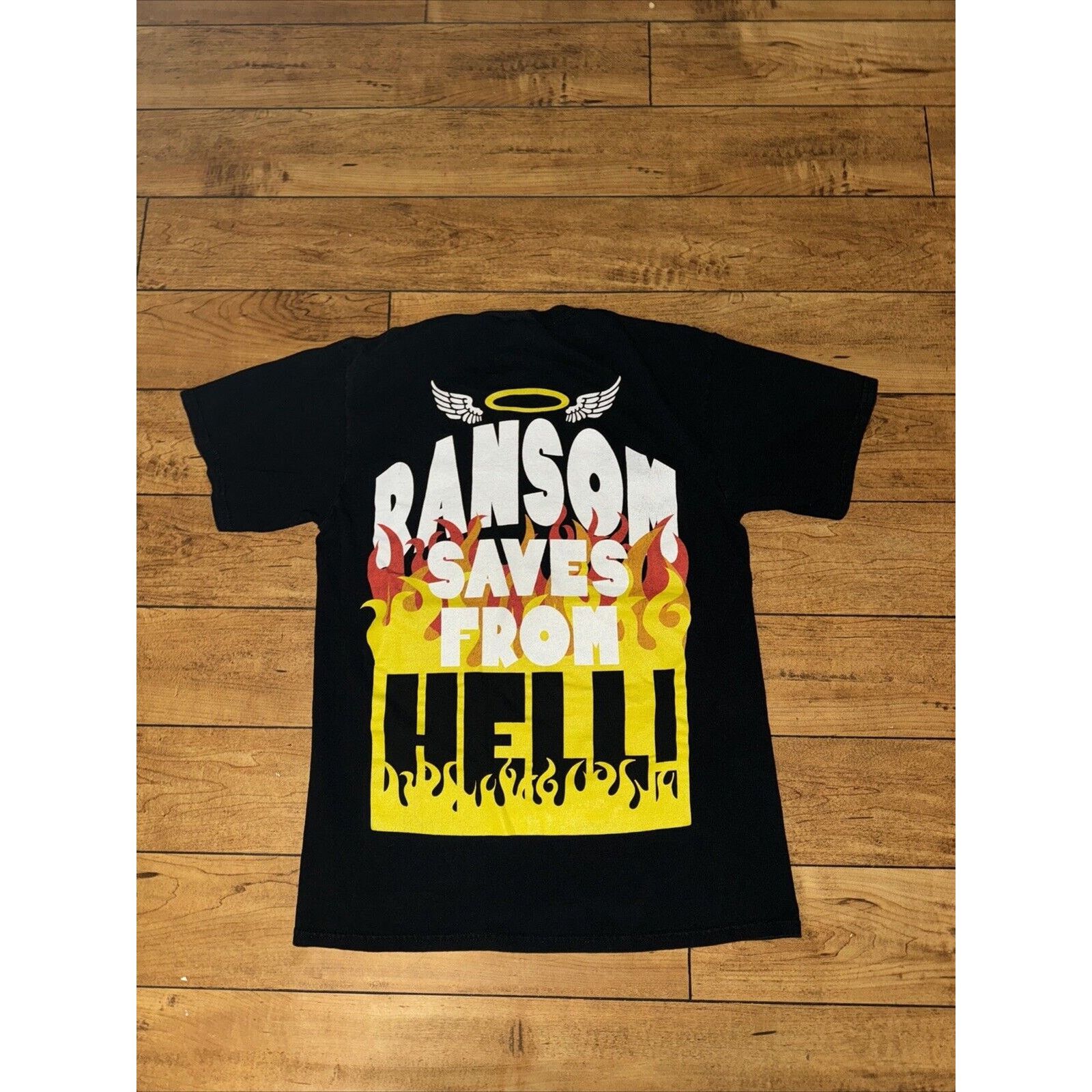 Japanese Brand × Ransom Clothing Ransom Clothing Brand T-Shirt Black Medium 18.5x26.5 Size US M / EU 48-50 / 2 - 1 Thumbnail