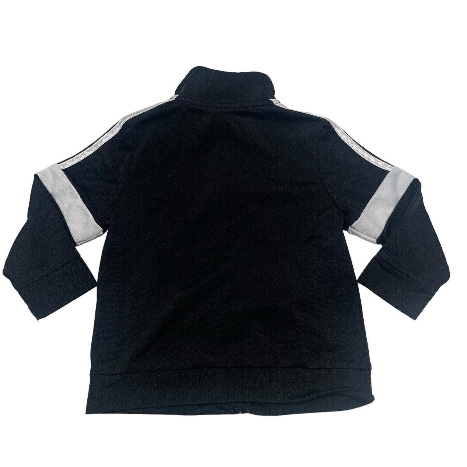 Adidas Adidas Black Track Jacket Full Zip Unisex Toddler 18M Size US XXS / EU 40 - 8 Thumbnail