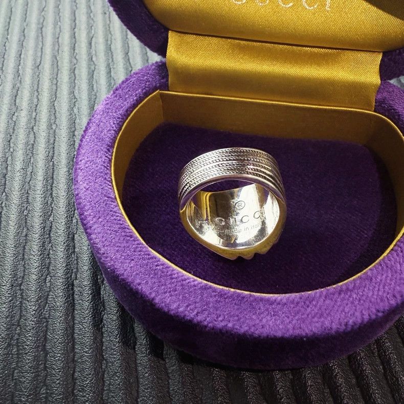 Gucci Gucci Size18 Natural turquoise ring Size ONE SIZE - 5 Thumbnail